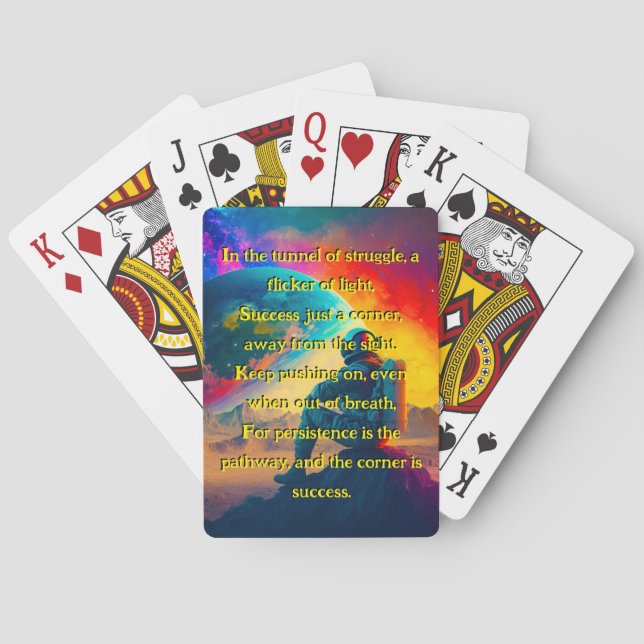 Persistence Poker Cards (Back)