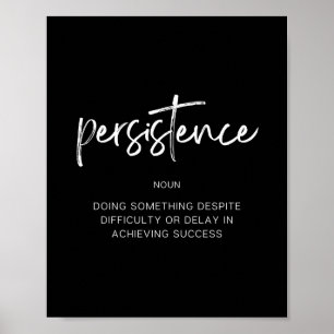 Persistence Poster
