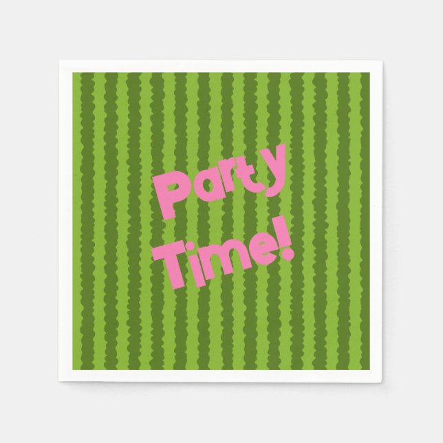 Persolanized Watermelon Napkins (Front)