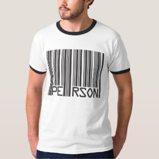 Person Barcode T-Shirt