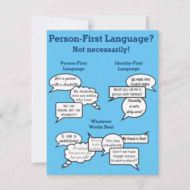 Person First Identity First Comments (Front)