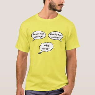 Person Identity Speech Bubbles T-Shirt