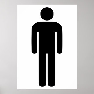 Person Man Sign Universal Silhouette Classic Comic