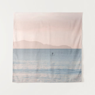 PERSON PADDLE BOARDING TAPESTRY