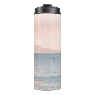 PERSON PADDLE BOARDING THERMAL TUMBLER