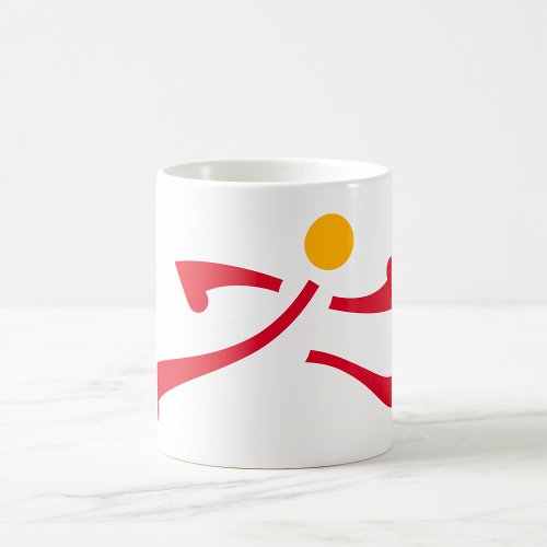 Person Running Icon Coffee Mug