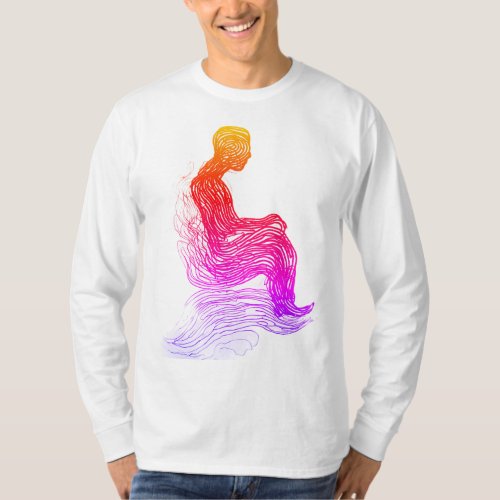 person sitting  T_Shirt