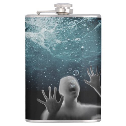 Person Trapped Inside flask