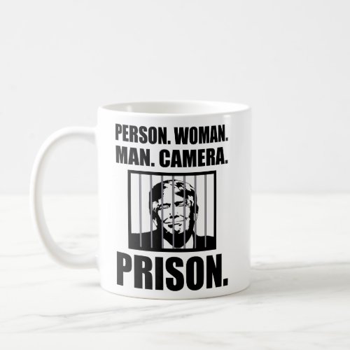 Person Woman Man Camera Prison  Coffee Mug