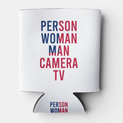 Person Woman Man Camera TV Can Cooler