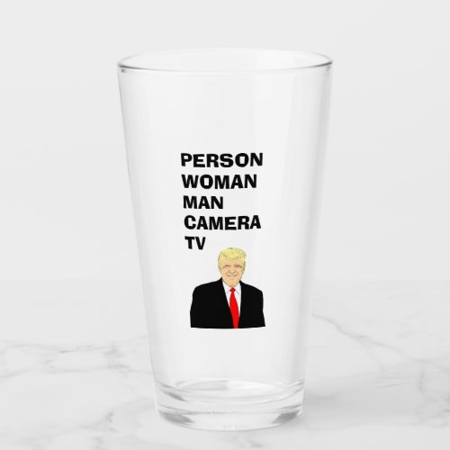 Person Woman Man Camera TV Funny Trump Glass