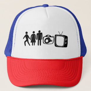 Film Reels Camera Movie Trucker Hat