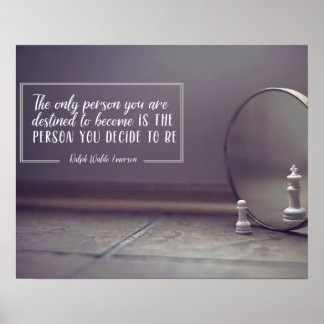 Person You Are Destined To Become Poster