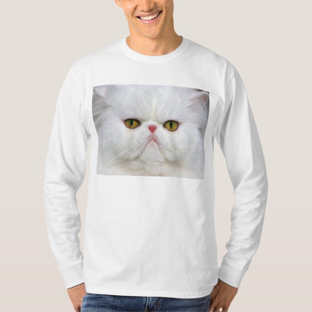Personable White Persian T-Shirt (Front)