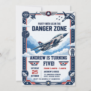 Personal Air force Birthday Invitation
