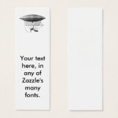 Personal Airship Bookmark (Front & Back)