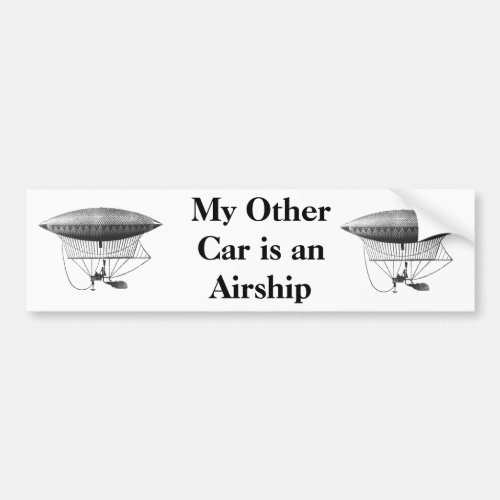 Personal Airship Bumper Sticker