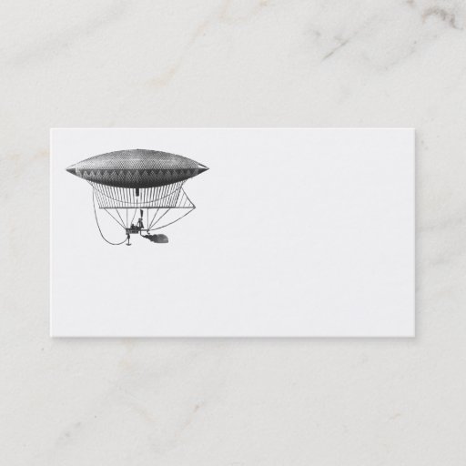 Customizable Personal Airship Business Card