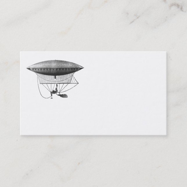 Personal Airship Business Card (Front)