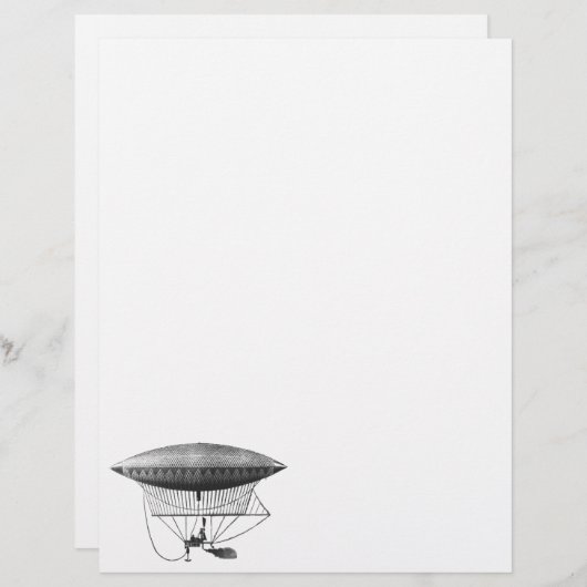 Personal Airship Letterhead (Front/Back)