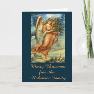 Personal Angel Christmas Card