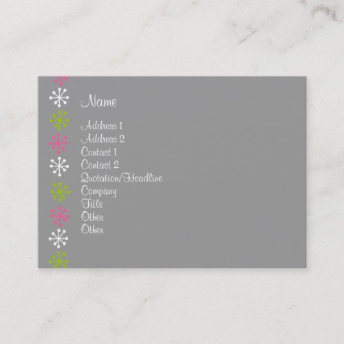 Personal Assistant Business Cards
