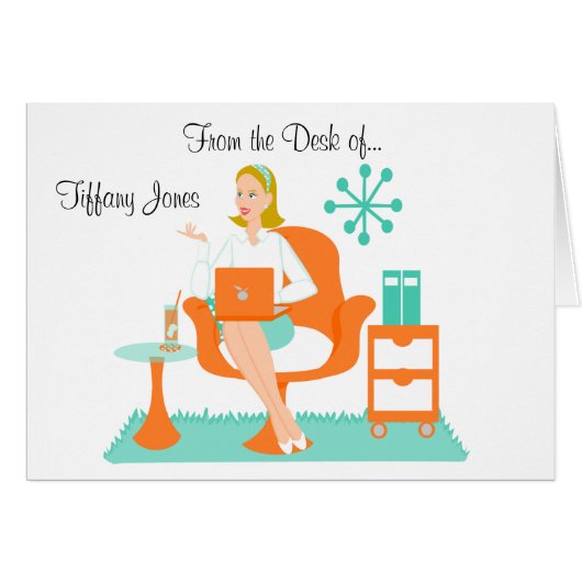 Personal Assistant Cards (Front Horizontal)