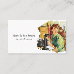 Personal Assistant Virtual Assistant Business Card