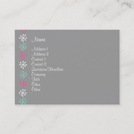 Customizable Personal Assitant Business Card Templates