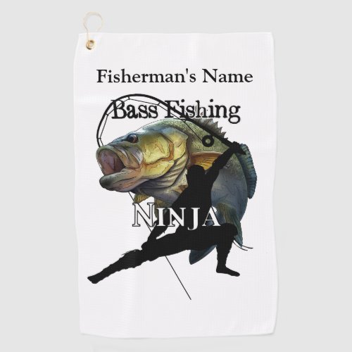 Personal Bass Fishing Ninja Light Fishing Towel