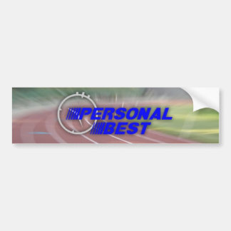 Personal Best Bumper Sticker