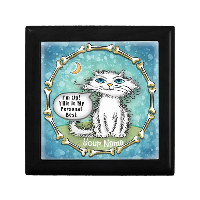 Personal Best Scraggles Cat  Gift Box (Front)