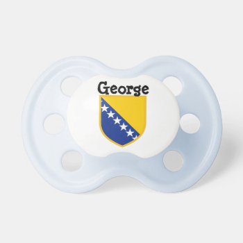 Personal Bosnia Flag Pacifier by GrooveMaster at Zazzle