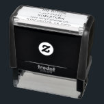 Personal Bridal Shower Family Name Self-inking Stamp<br><div class="desc">Easy to create your own custom self-inking return address rubber stamp. Simply click on the "Personalize" button above and enter your name, family, or company name, and address. Perfect for home and business mailings. Can also be used as a return address stamp for special occasions like birthdays, wedding, anniversary, graduation,...</div>