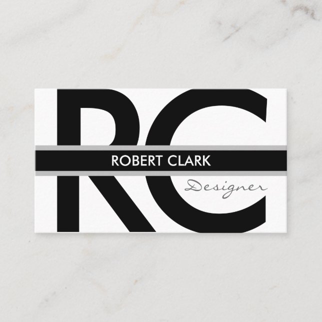 Personal Business Card (Front)