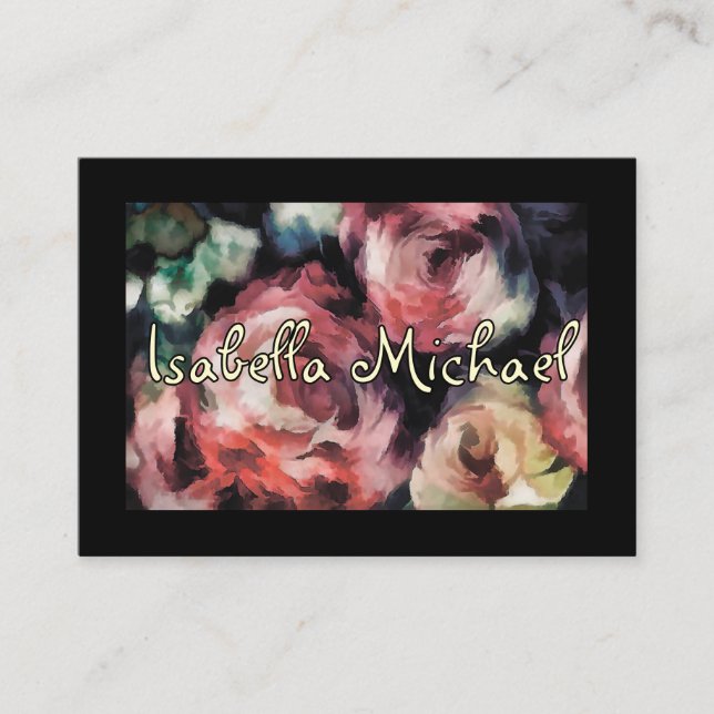 Personal business card (Front)
