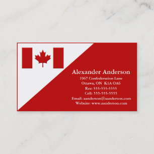 Personal Business Card Canada