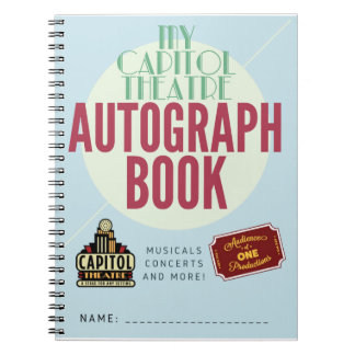 Personal Capitol Autograph Book! Notebook