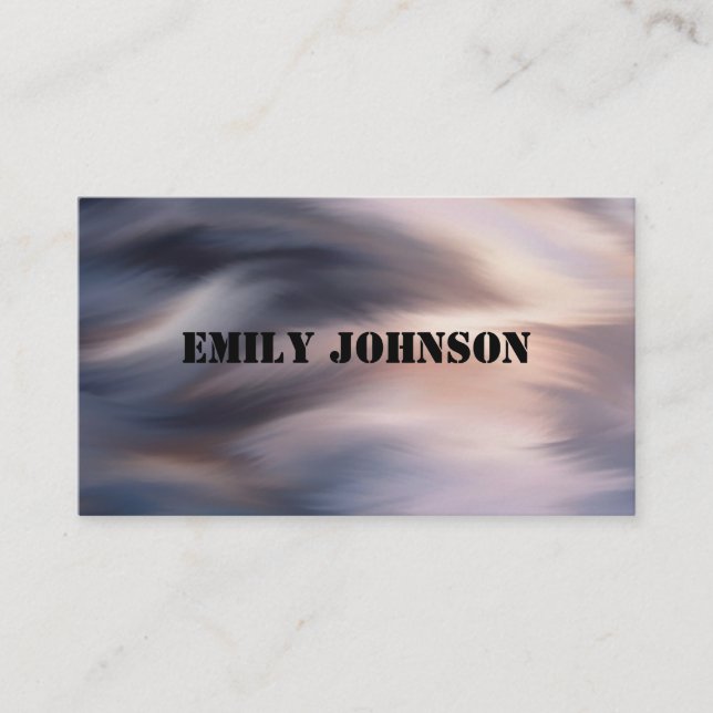 Personal card, abstract business card (Front)