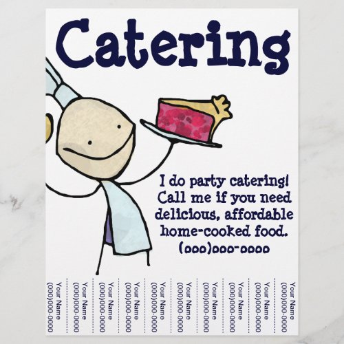 Personal Catering Flyer