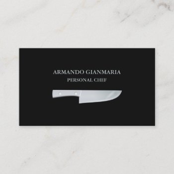 Personal Chef Business Card by all_items at Zazzle