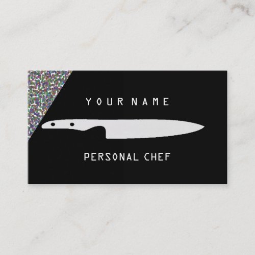 PERSONAL CHEF BUSINESS CARD TEMPLATE