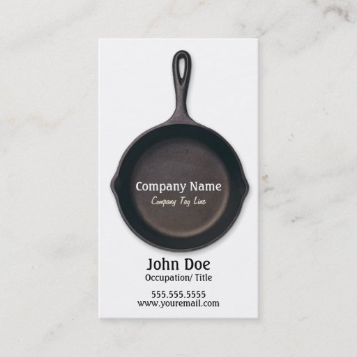 Customizable Personal Chef Business Card