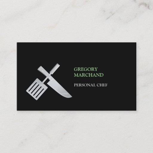 Customizable Personal Chef Business Card