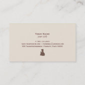 Personal Chef Business Card (Back)