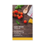 Personal Chef Catering Service Business Card Personal Chef Catering Service Business Card