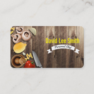 Personal Chef/catering Service/Cook service Business Card
