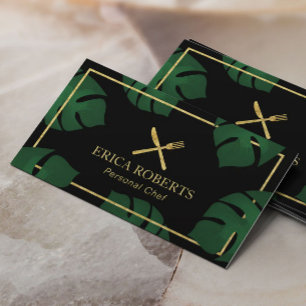 Personal Chef Tropical Catering & Events Business Card