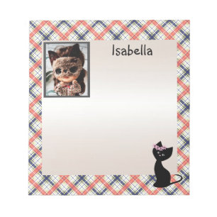 Personal, colorful, baby, cat, little kitten, baby notepad