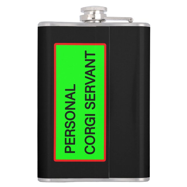 Personal Corgi Servant   Flask (Back)